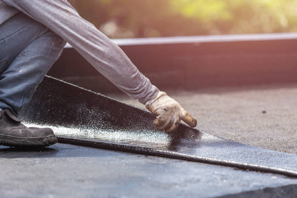 Professional Waterproofing technician working in Brookfield, NJ